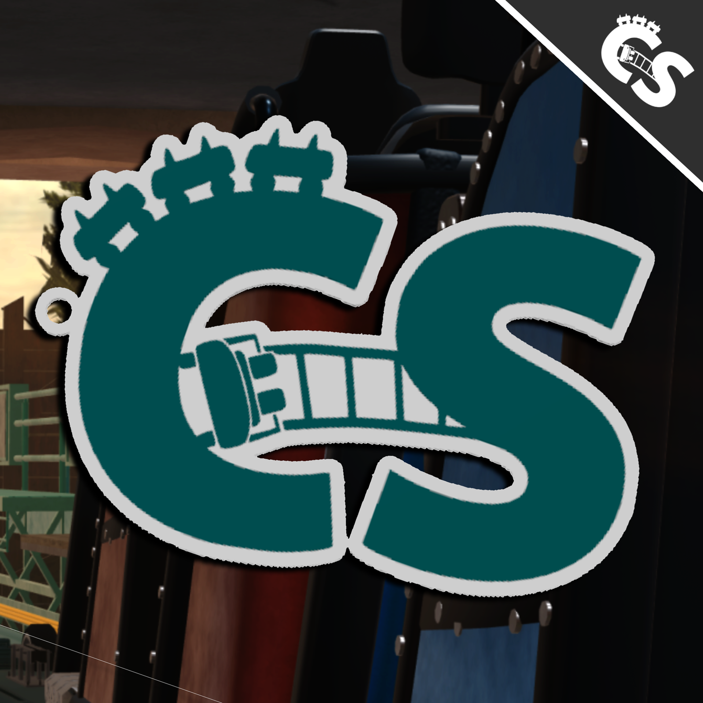 Coaster Studio Key Chain